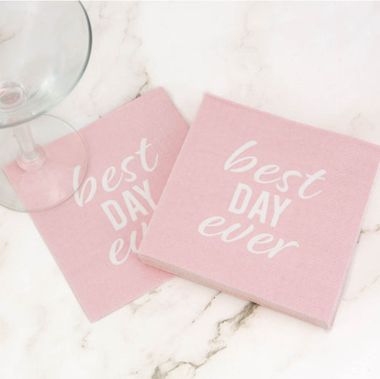 Best Day Ever Cocktail Napkins