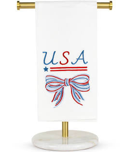 USA Bow Hand Towel