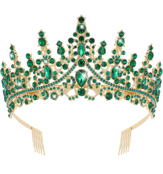 Colored Crystal Tiara