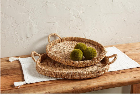 Woven Basket Tray