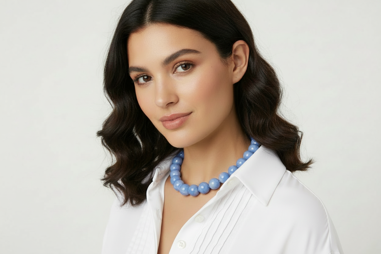 Ball Beaded Necklace