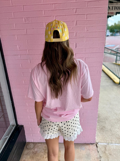 Loose Mahjong Collage Tee, available in sizes S-XL.