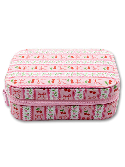 Lighted Small Zippered Jewelry Case