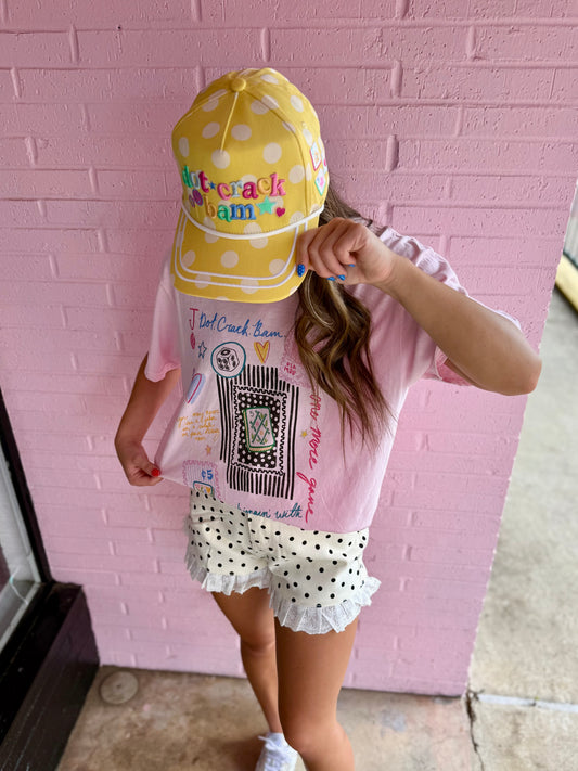 Dot Crack Bam Hat shown; available in S, M, L.