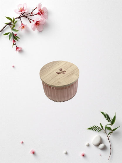 Summer Melon Cathedral Candle