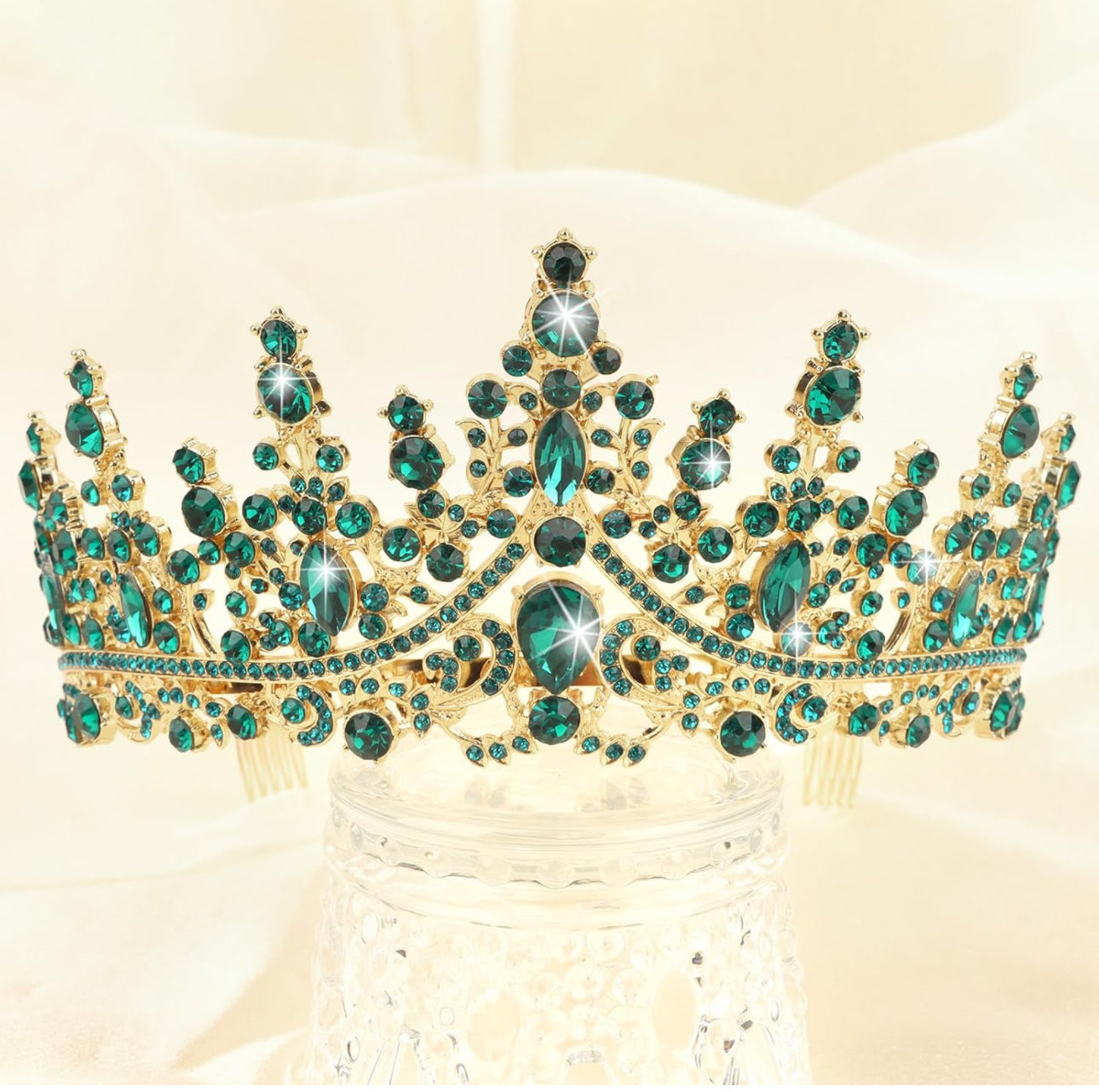 Colored Crystal Tiara