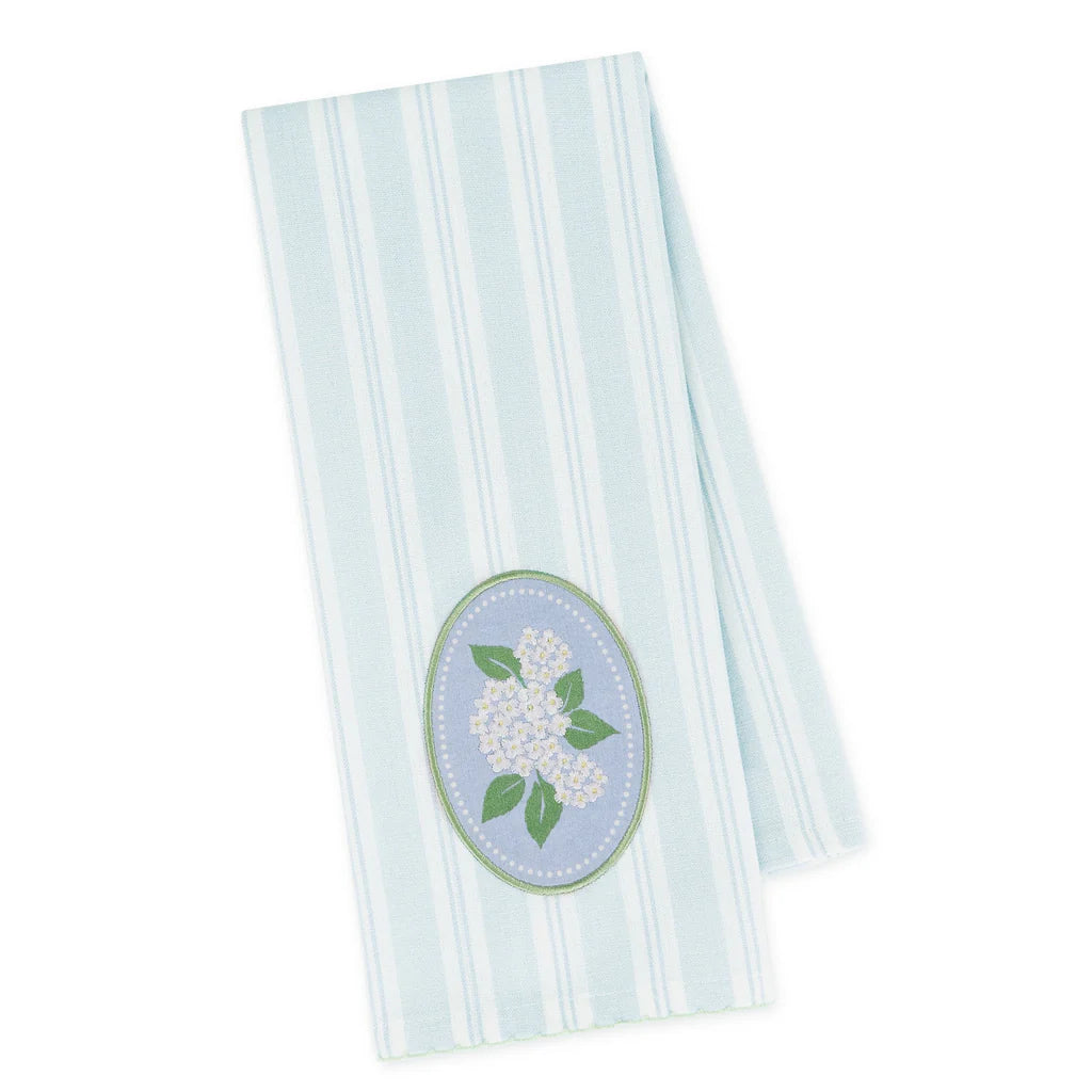 Everlee Jane Hydrangea Dishtowel