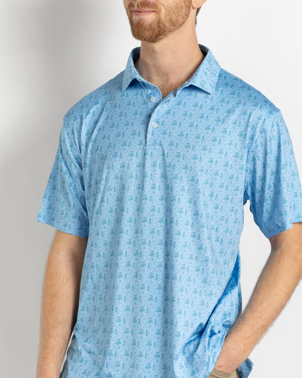 Men's Tee Off Performance Polo