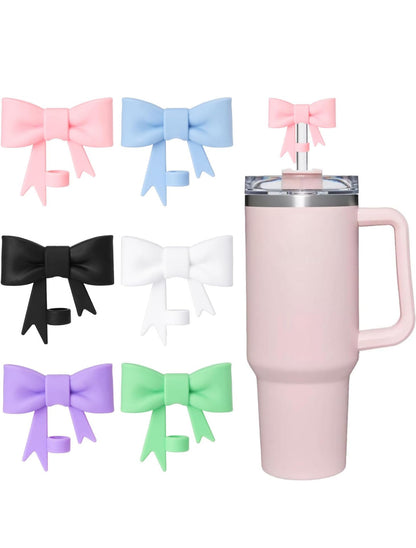 Pink tumbler with handle and lid; available in multiple sizes.