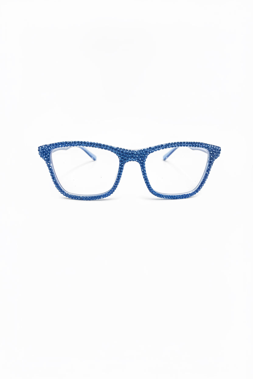 Glitter Framed Power Eyeglasses