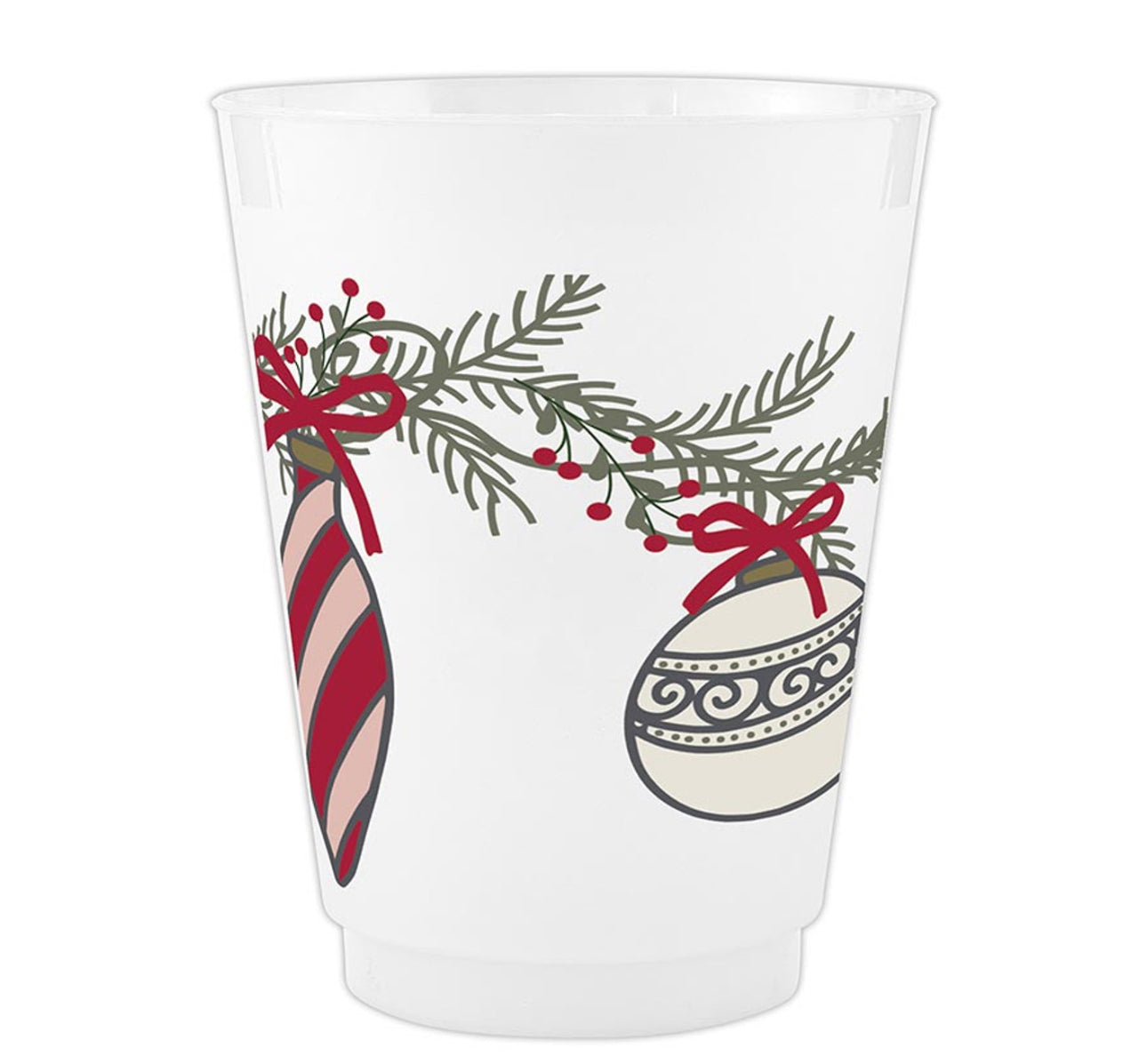 Holiday Frosted Cups