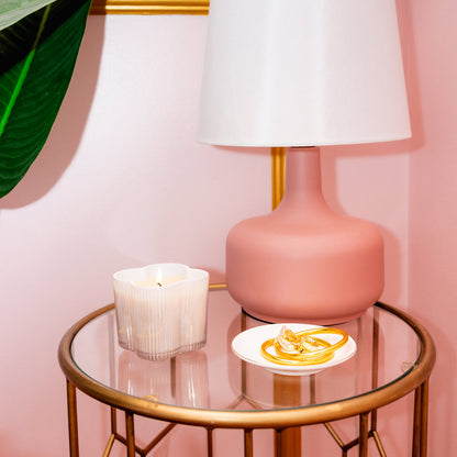 Sweet Grace Collection Flower Candle, soy-blend wax, 7.2 oz; available sizes: 7.2 oz and others.