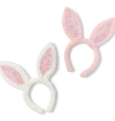 Plush Faux Fur Bunny Ears Headband