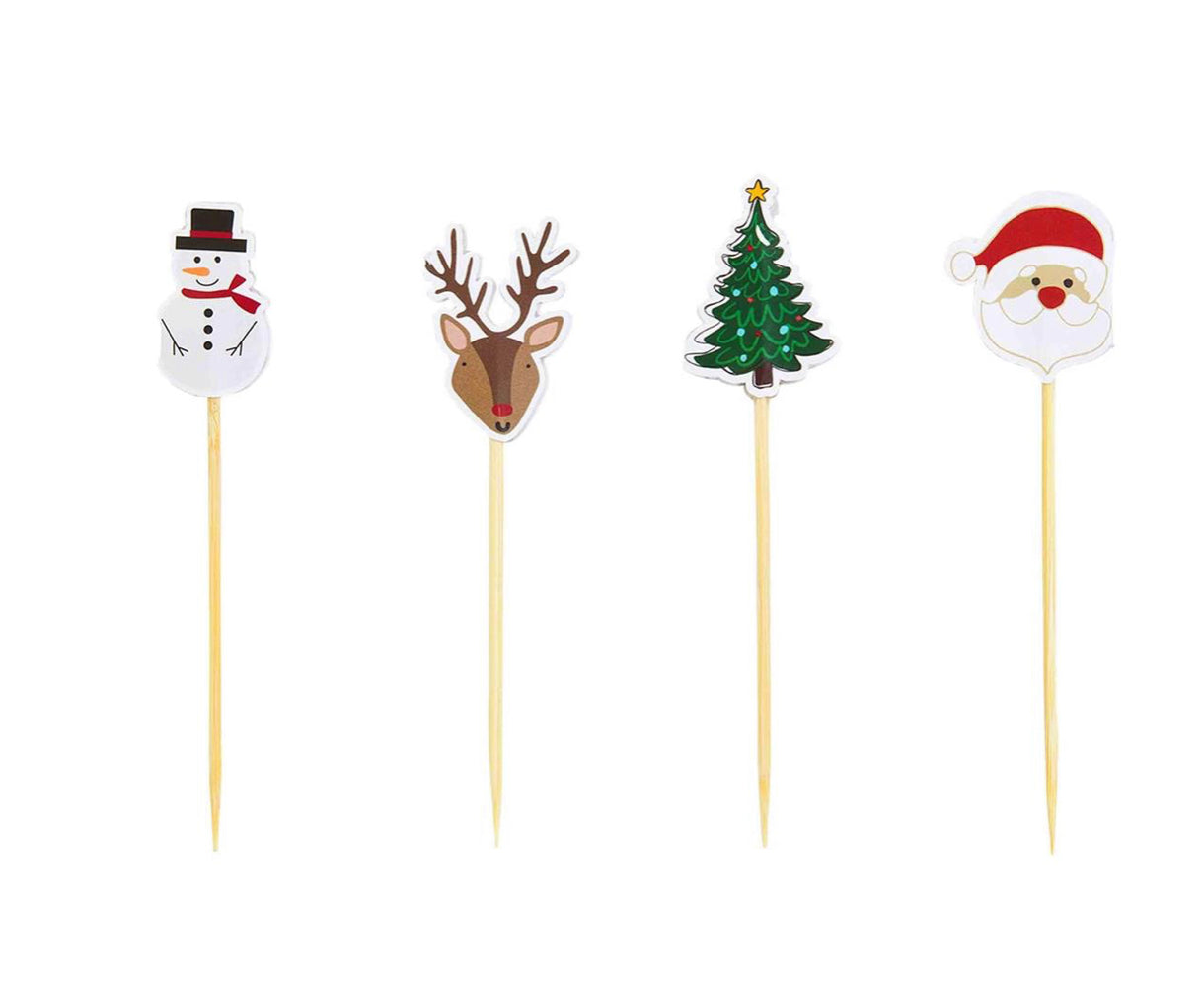 Christmas Toothpick Jars