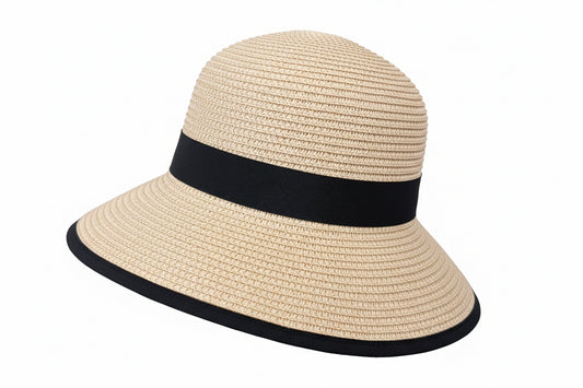 Hilo Sun Hat Natural/Black