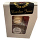 Wooden honey dipper in a white box with a clear front window. Top label: "Everlee Jane" with gold laurel wreath. Inside label: "Pink Sugar," for refreshing car scents.

Sizes available: N/A
