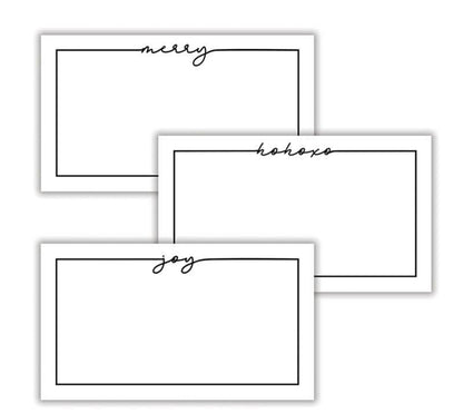 Holiday Place cards