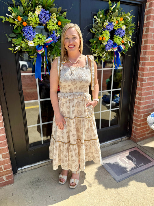 Honey Meadow Floral Tiered Sundress