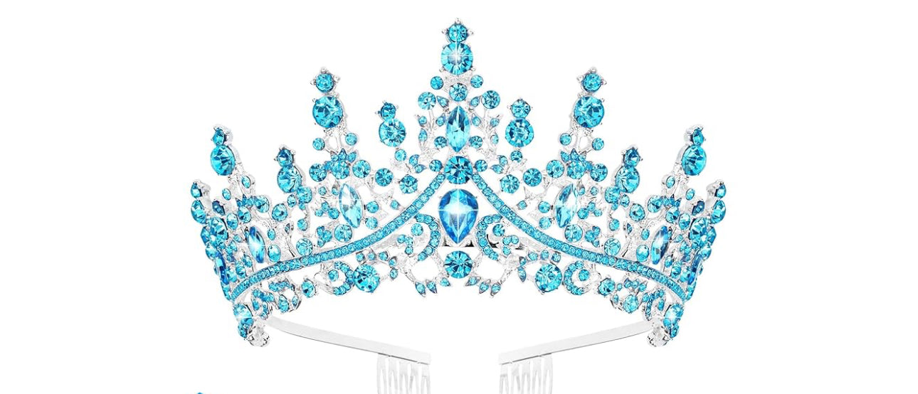 Colored Crystal Tiara