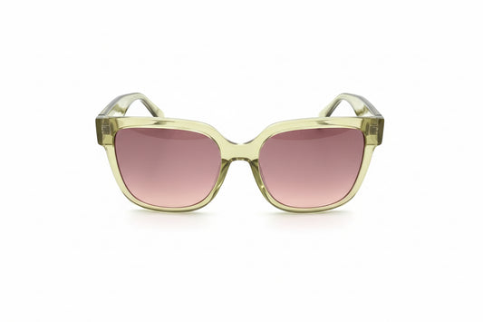 Green Frame Sunglasses