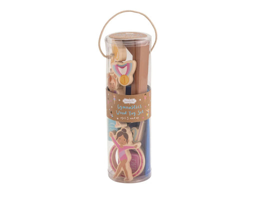 Wood Gymnastics Toy Set