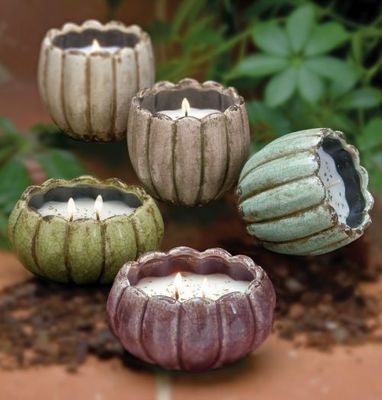 Large Petal Pot Candles