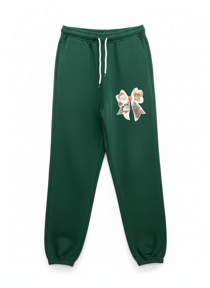 Christmas Bow Sweatpants