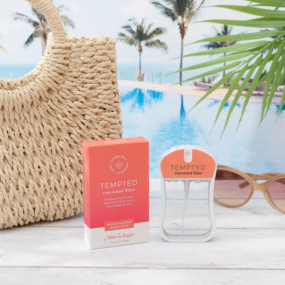 Tempted Coconut Twist Moisturizing Body Mist | Mix O Logie