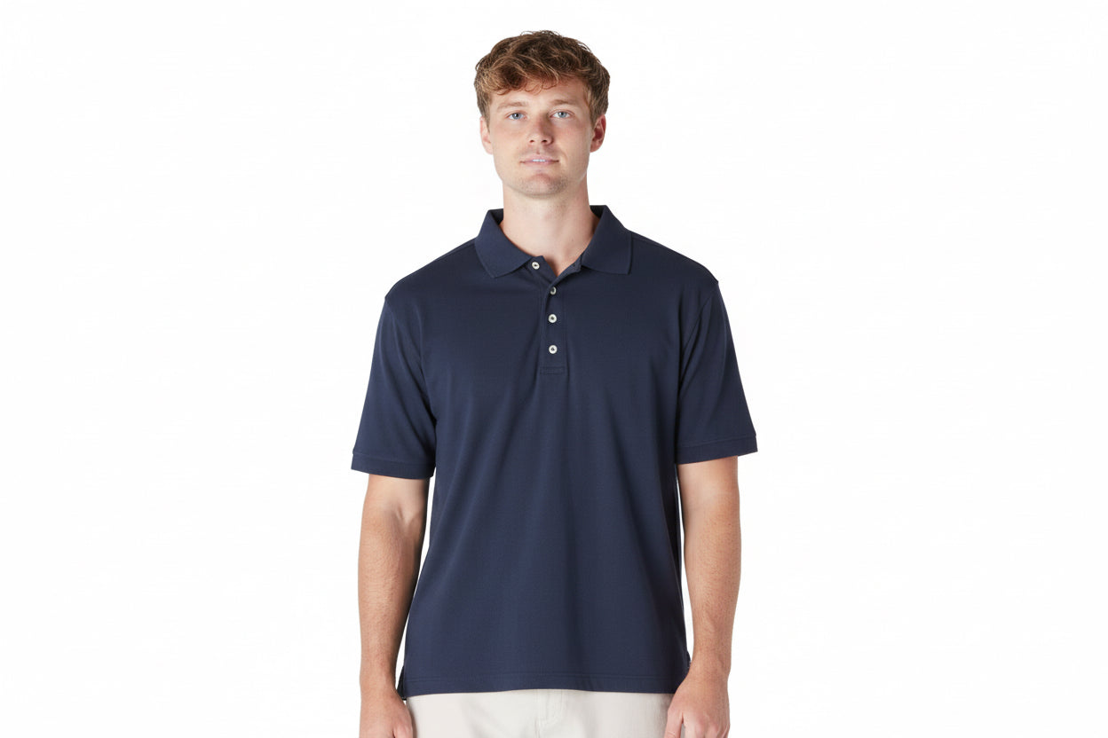 Men's Navy Blue Polo