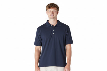 Men's Navy Blue Polo
