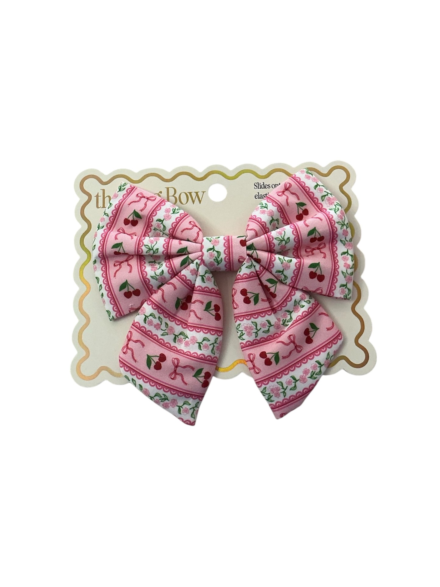 Dog Collar Slide-On Bow