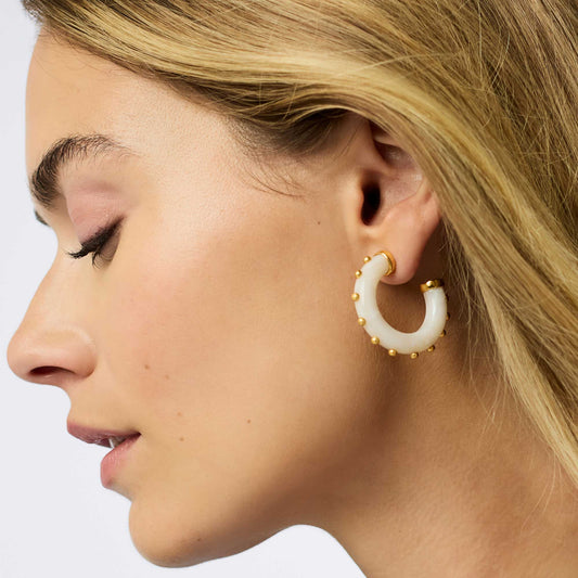 Colette Hoop Alabaster -M