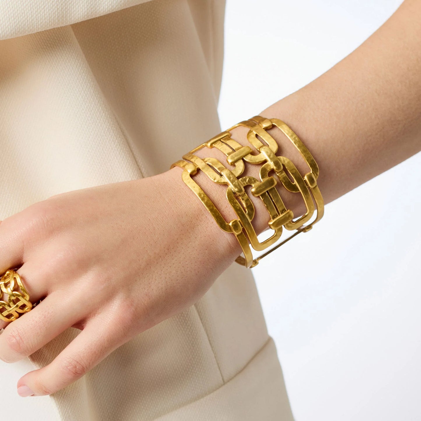 Sahara Statement Cuff, available in S/M and M/L.