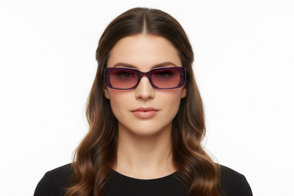 Purple Frame Sunglasses