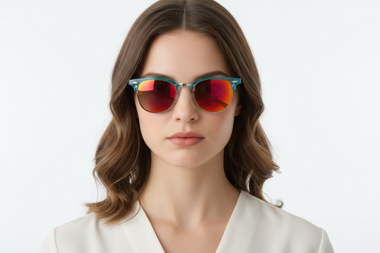 Blue Print Women’s Sunglasses with UV protection, available in sizes S, M, and L.