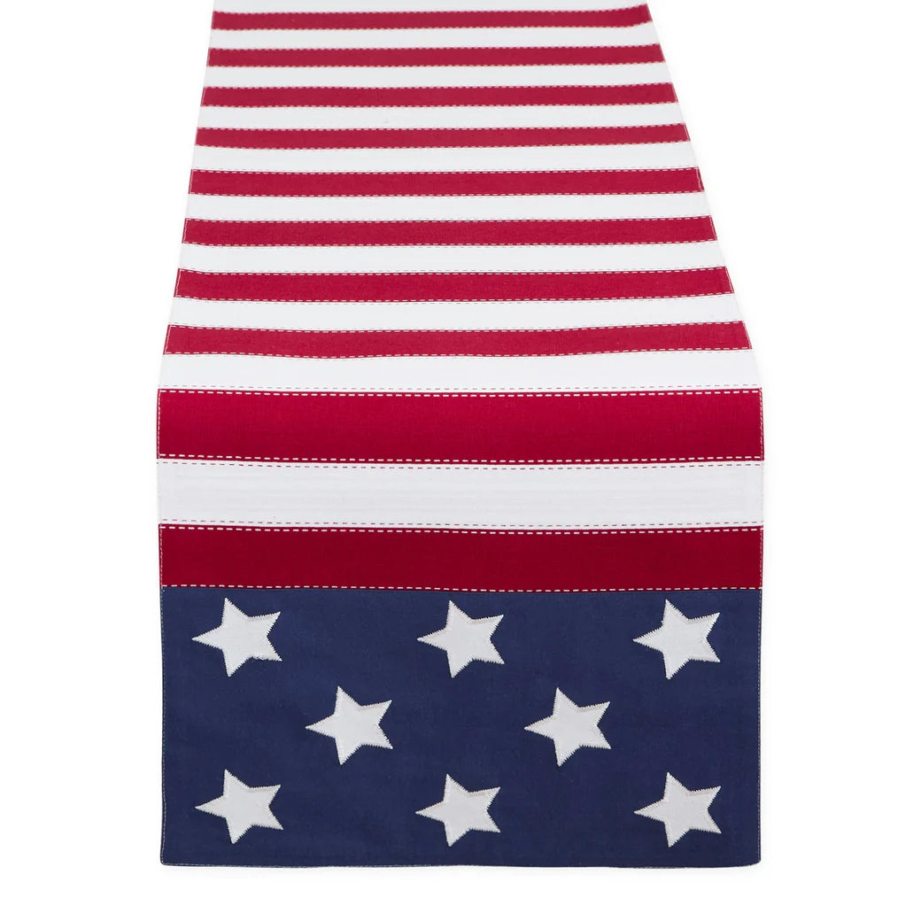 Americana Flag Table Runner