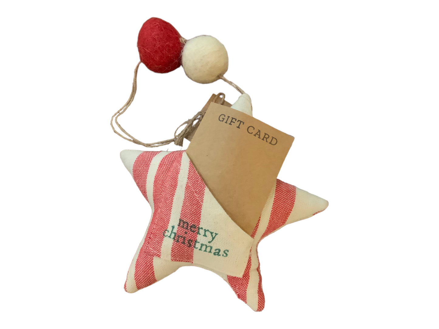 Holiday Gift Card Ornament