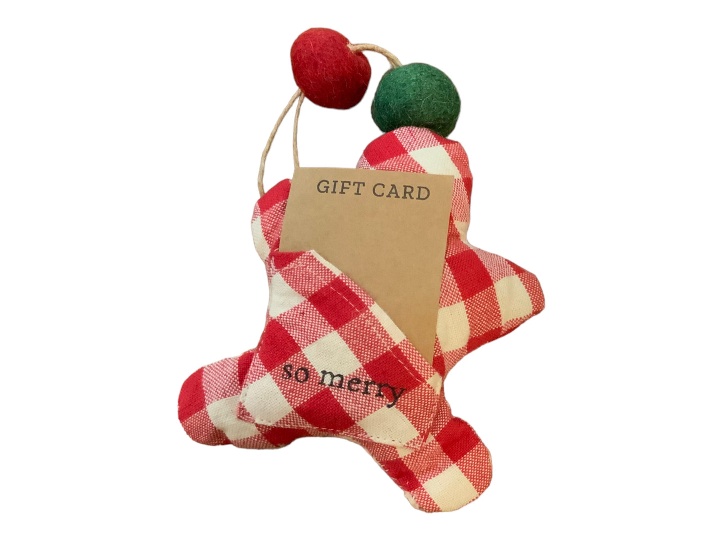 Holiday Gift Card Ornament