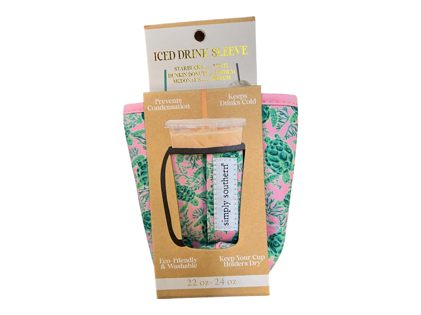 Iced Drink Sleeve - Simply Southern