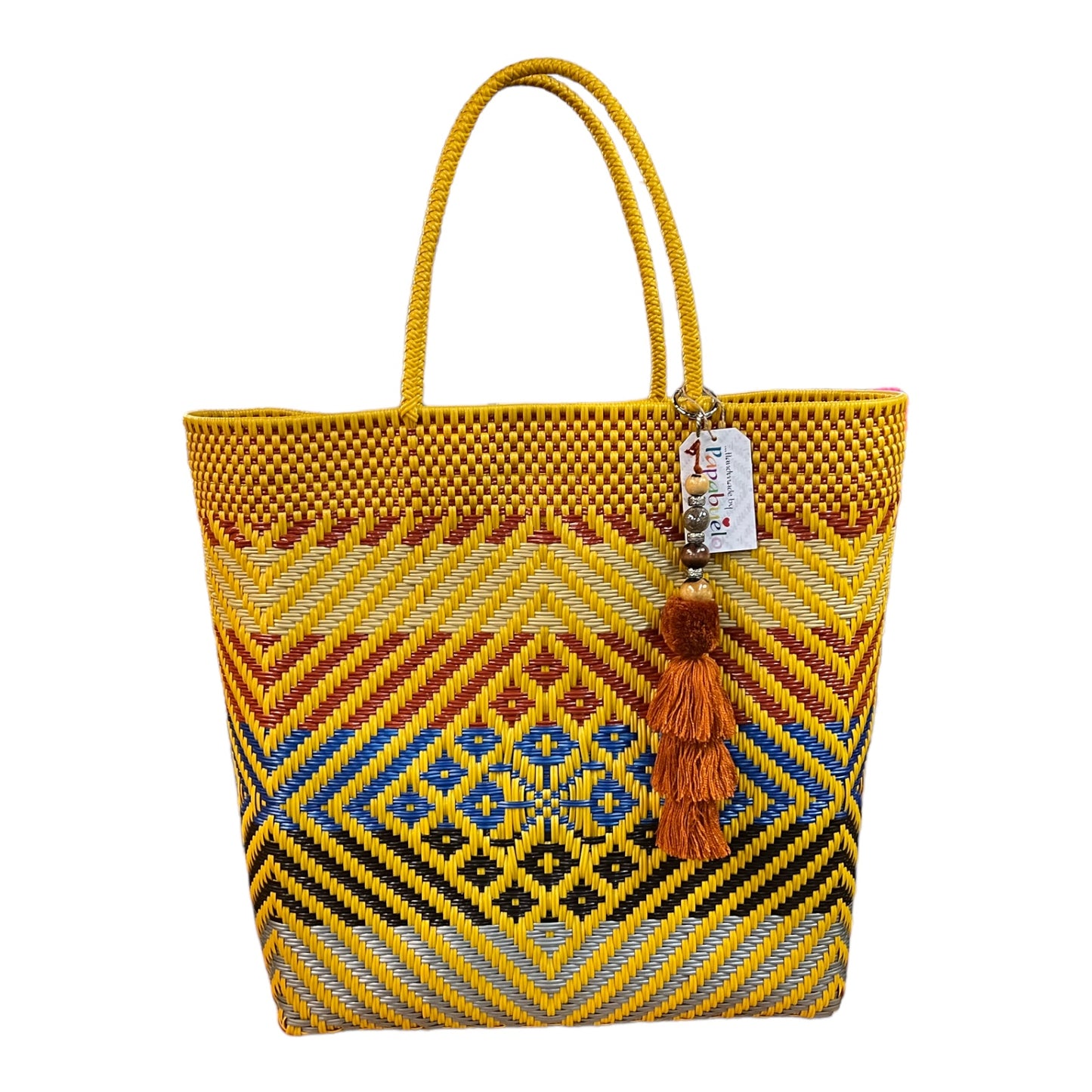 Hand Woven Totes with Tassel