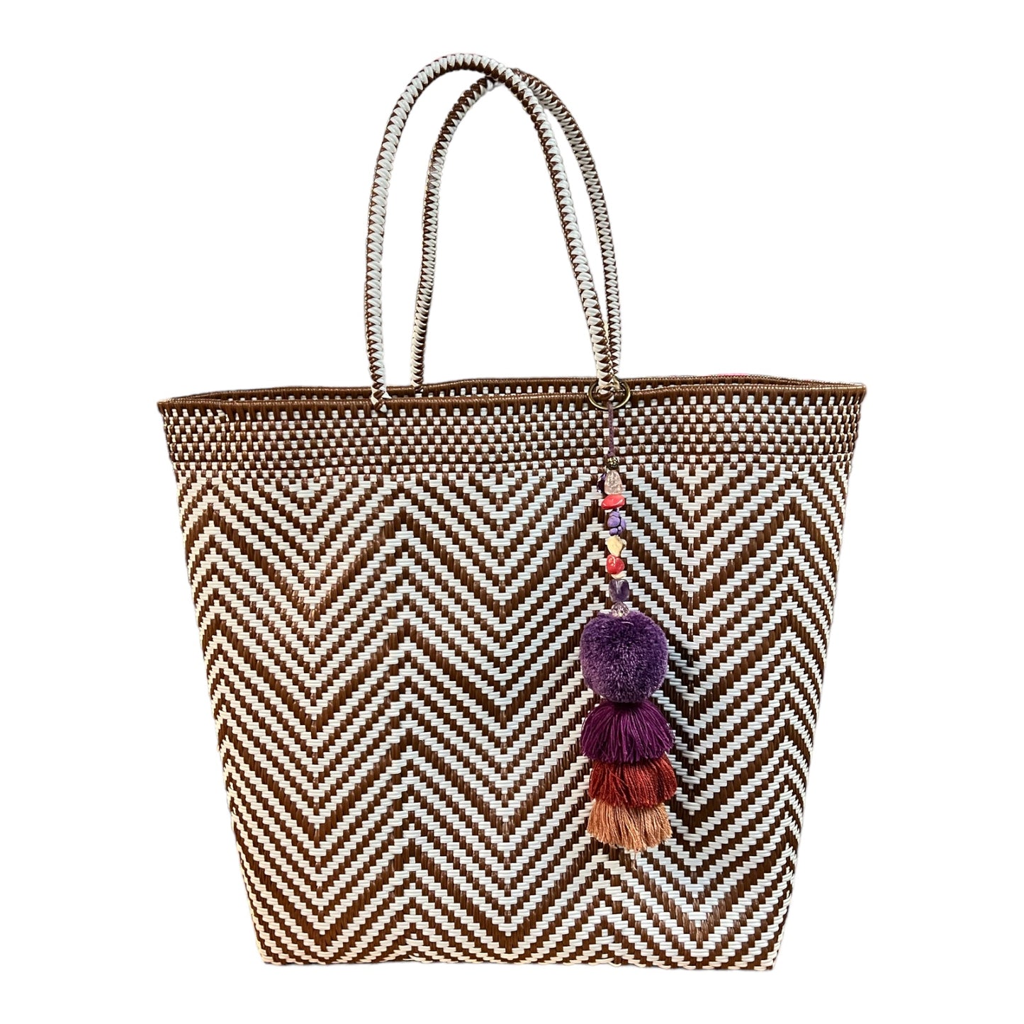 Hand Woven Totes with Tassel