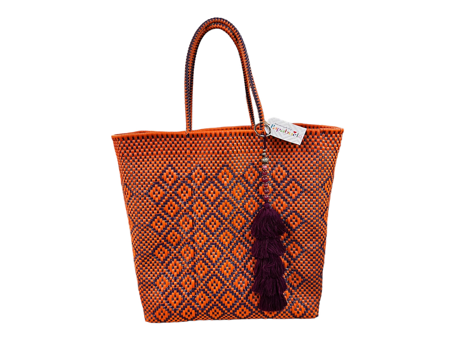 Hand Woven Totes with Tassel