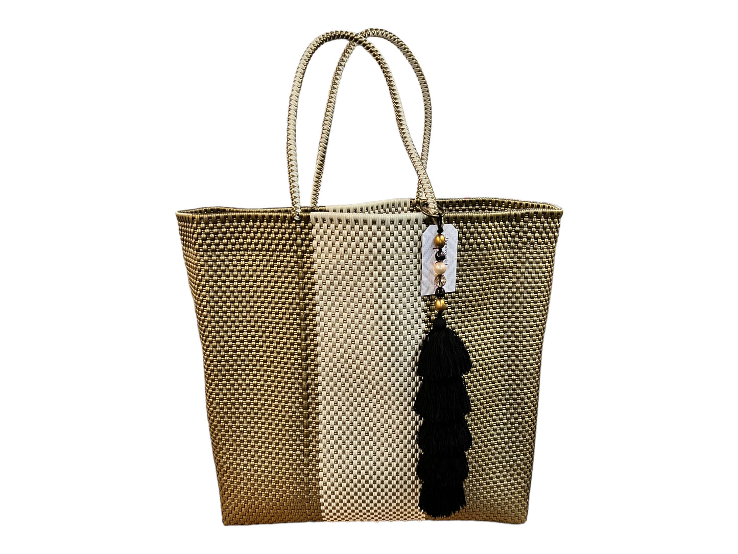 Hand Woven Totes with Tassel