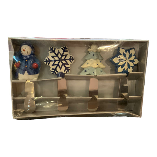 Blue Snowman Set Spreader