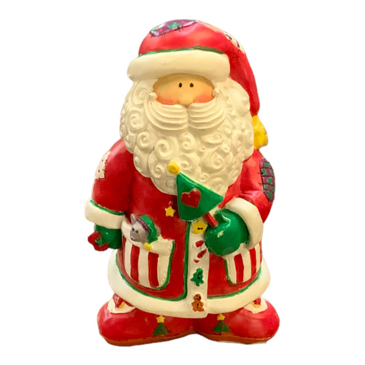 Red Santa Figure