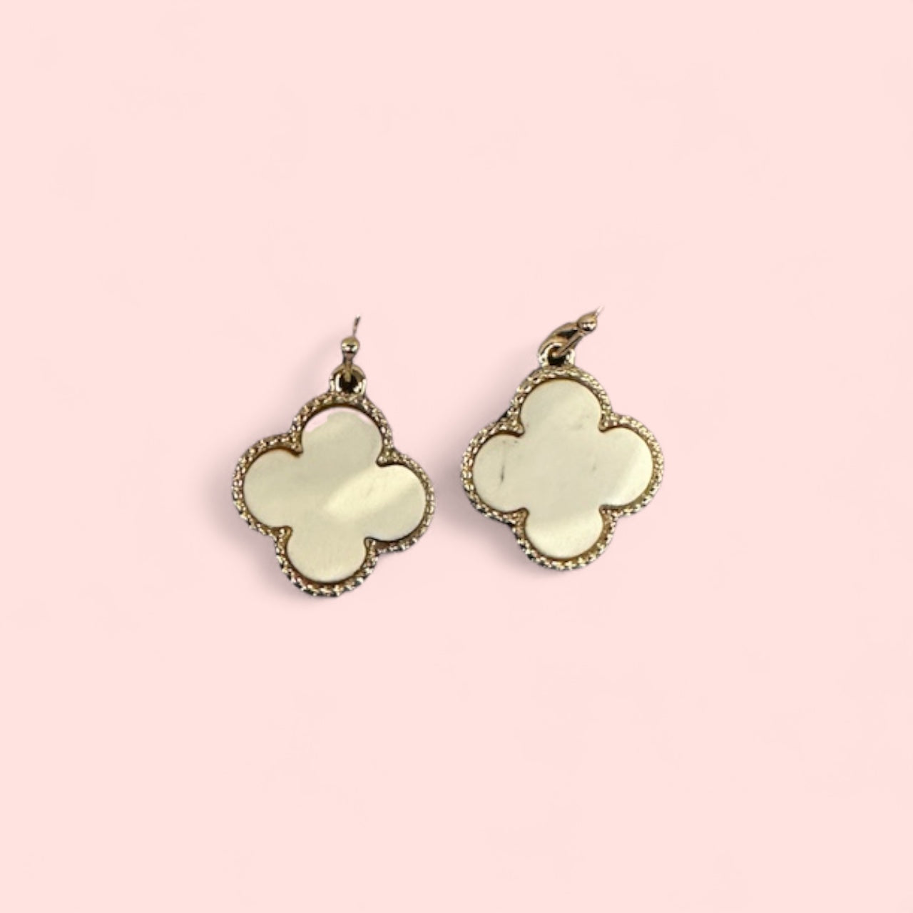 Gold Clover Earrings