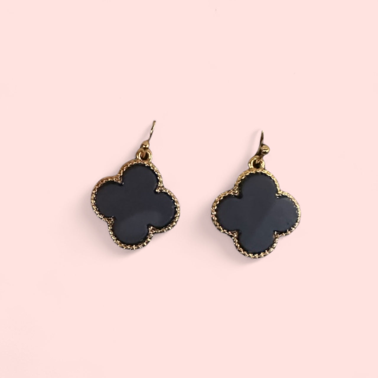 Gold Clover Earrings