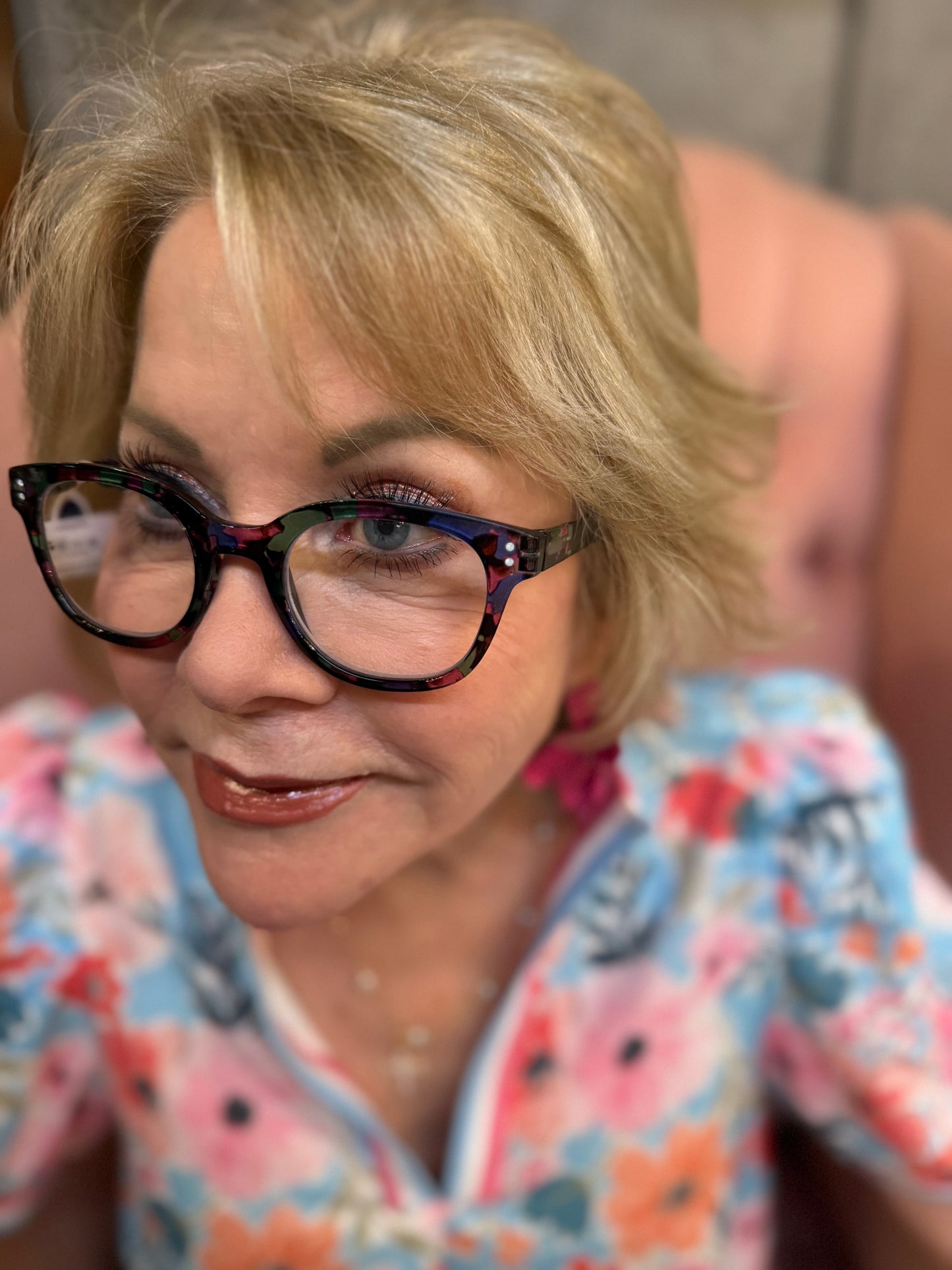 Peepers Galaxy eyewear with colorful frames. Available in multiple sizes.