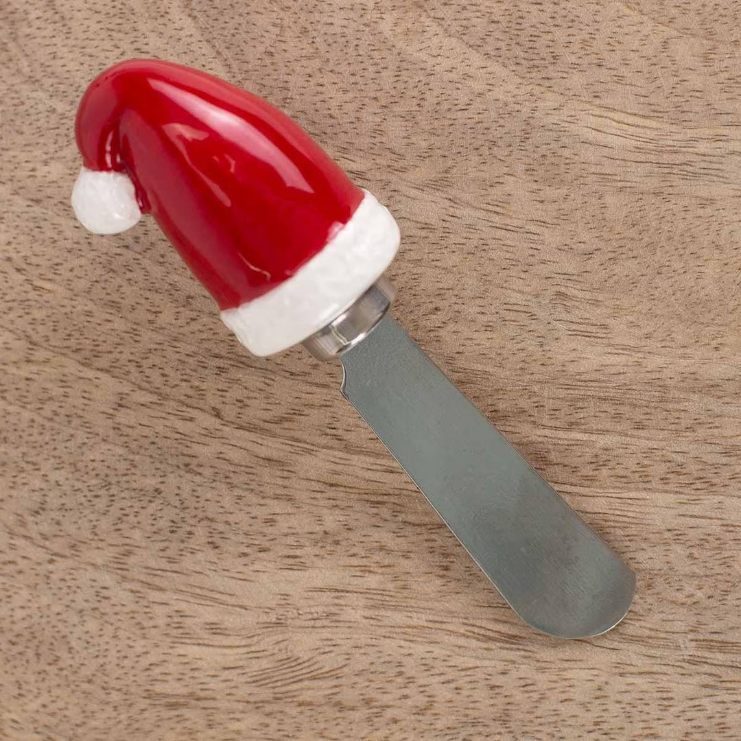 Santa Hat Spreader with Santa Hat handle.