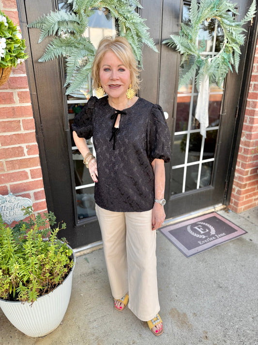 Ren Jet Black Top